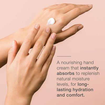 Skincode Essentials 24H Intensive Moisturizing Hand Cream - Nourishment & Protection for Dry, Chapped Hands | with CM-Glucan & Shea Butter | Hydration for All Skin Types. (2.5 Oz / 75 mL)