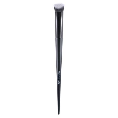 MOGILAN Nose Contour Brush Small Foundation Brush for Under Eye Concealer Dark Circle Makeup Applicator with Liquid,Cream,Powder Blending Buffing Soft Synthetic Bristles Face Makeup Brush Black