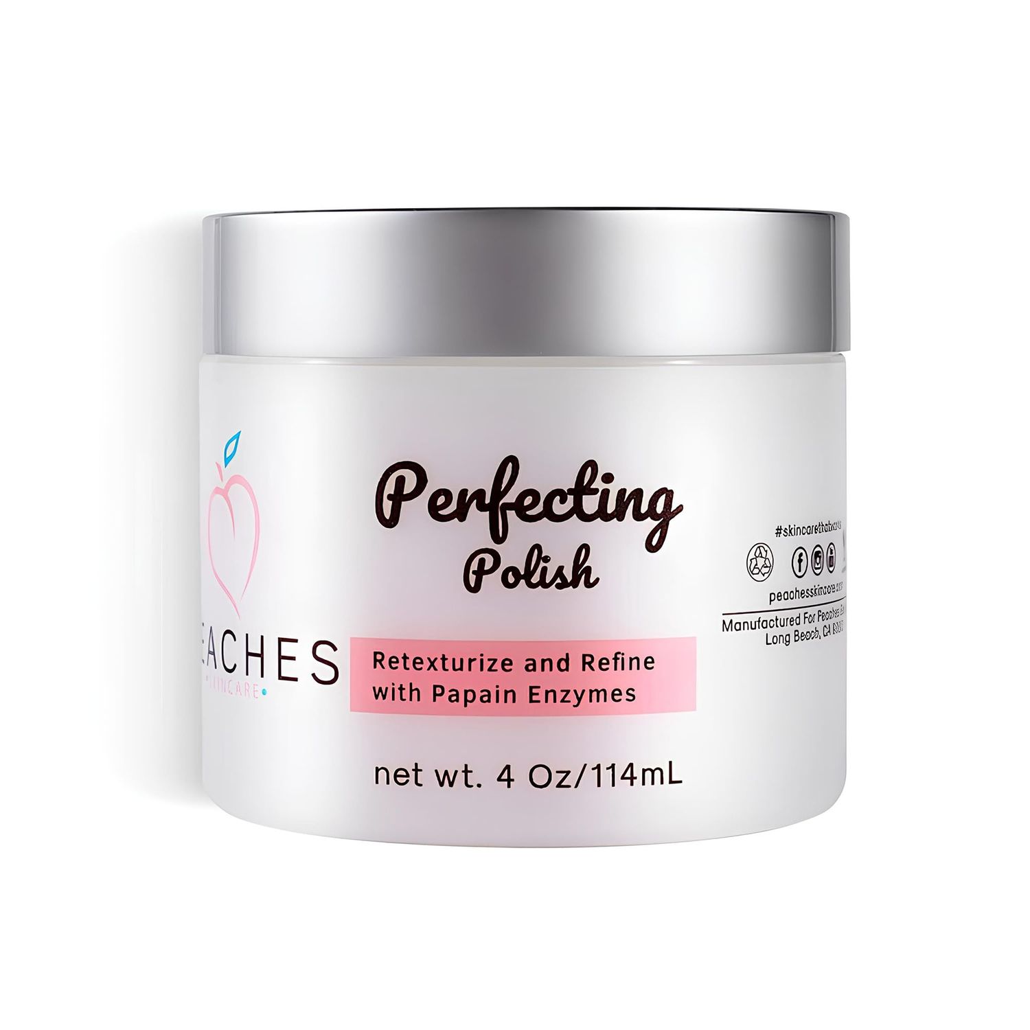 Vegan Exfoliating Scrub (4 oz) - Skin Damage Repair and Exfoliate for Face - Acne Repair - Face Exfoliator for Delicate Skin with Sugar, Lavender, Arnica Montana - Perfecting Polish