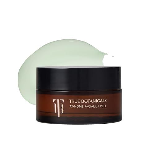 True Botanicals At-Home Facialist Peel Face Mask | Natural Exfoliating Treatment for Smooth, Radiant, Hydrated Skin | Dermatologist Tested, All Natural, Vegan, Clinically Proven | 1 fl oz | 30 ml