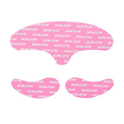 SKIN GYM Eye Kit Re-Usable Mask Collection, Silicone Masks for Under-Eye Hydration, Set of 3