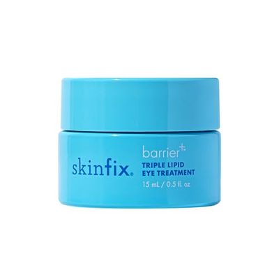 Skinfix Barrier+ Triple Lipid Eye Treatment: Infused with Caffeine, Niacinamide, and Peptides for Depuffing, Tightening, and Under-Eye Brightening, 15 ml