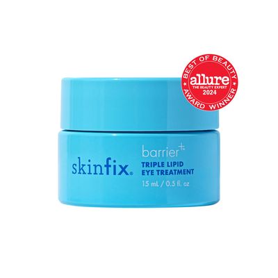 Skinfix Barrier+ Triple Lipid Eye Treatment: Infused with Caffeine, Niacinamide, and Peptides for Depuffing, Tightening, and Under-Eye Brightening, 15 ml