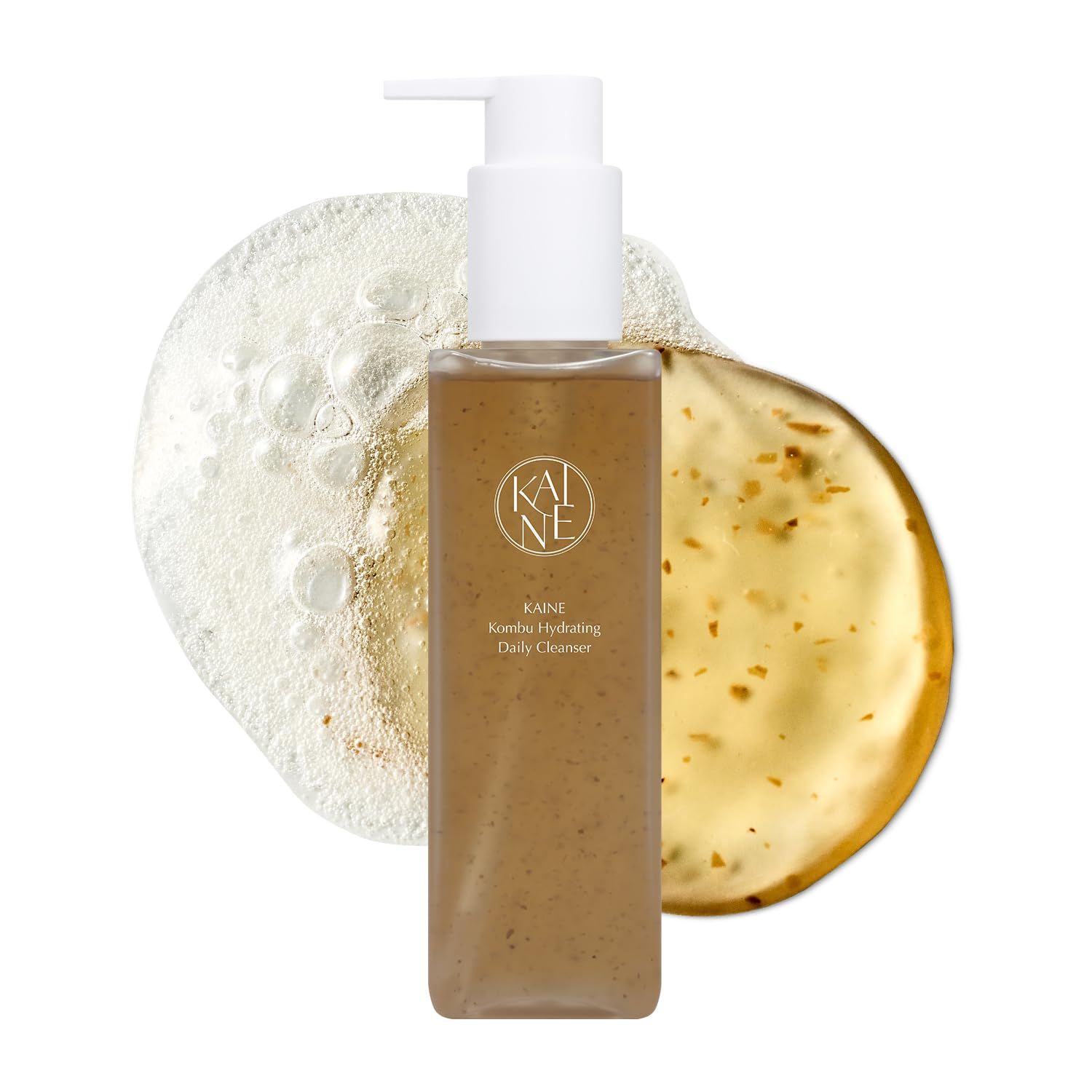 KAINE Kombu Hydrating Daily Cleanser | Face Cleanser with Gentle Foaming, Green Tea Infusion for Soothing Daily Care, Korean Skincare 5.46 fl oz/155g