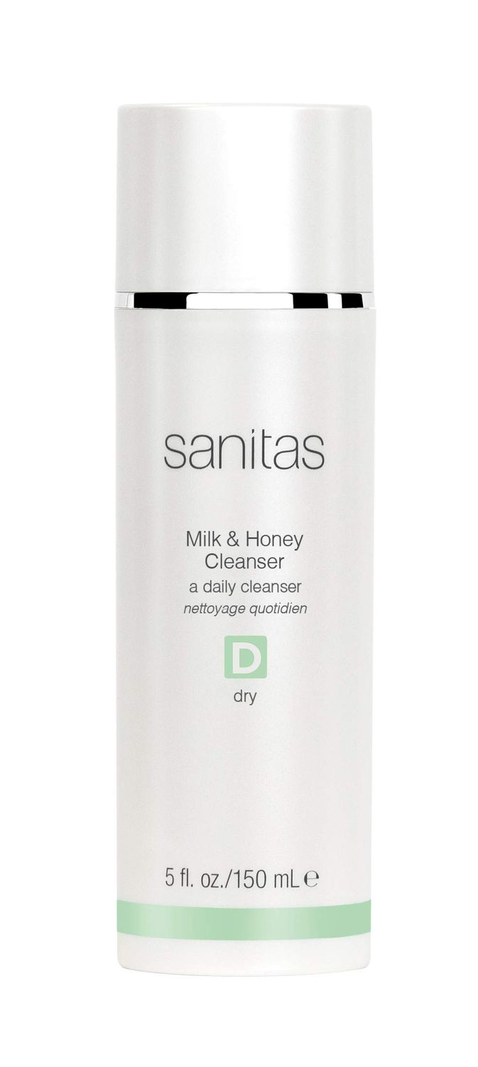 Sanitas Skincare Milk &amp; Honey Cleanser, Rich, Restorative Cleanser, Cleanser for Dry Skin, 5 Ounces