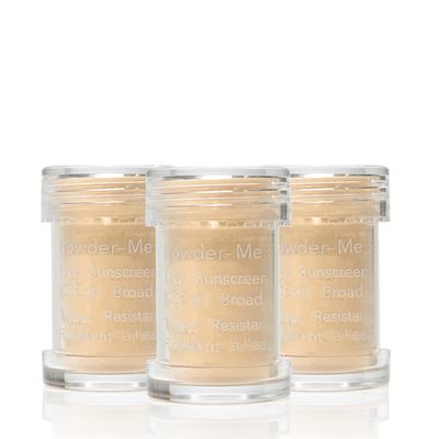 jane iredale Powder-Me SPF 30 Dry Sunscreen Refill, Tanned, 7.5 g.