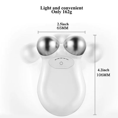 Microcurrent Facial Device,Enhances The Ability to Lift The Face and Tighten The Skin,Facial Wrinkle EquipmentWhite