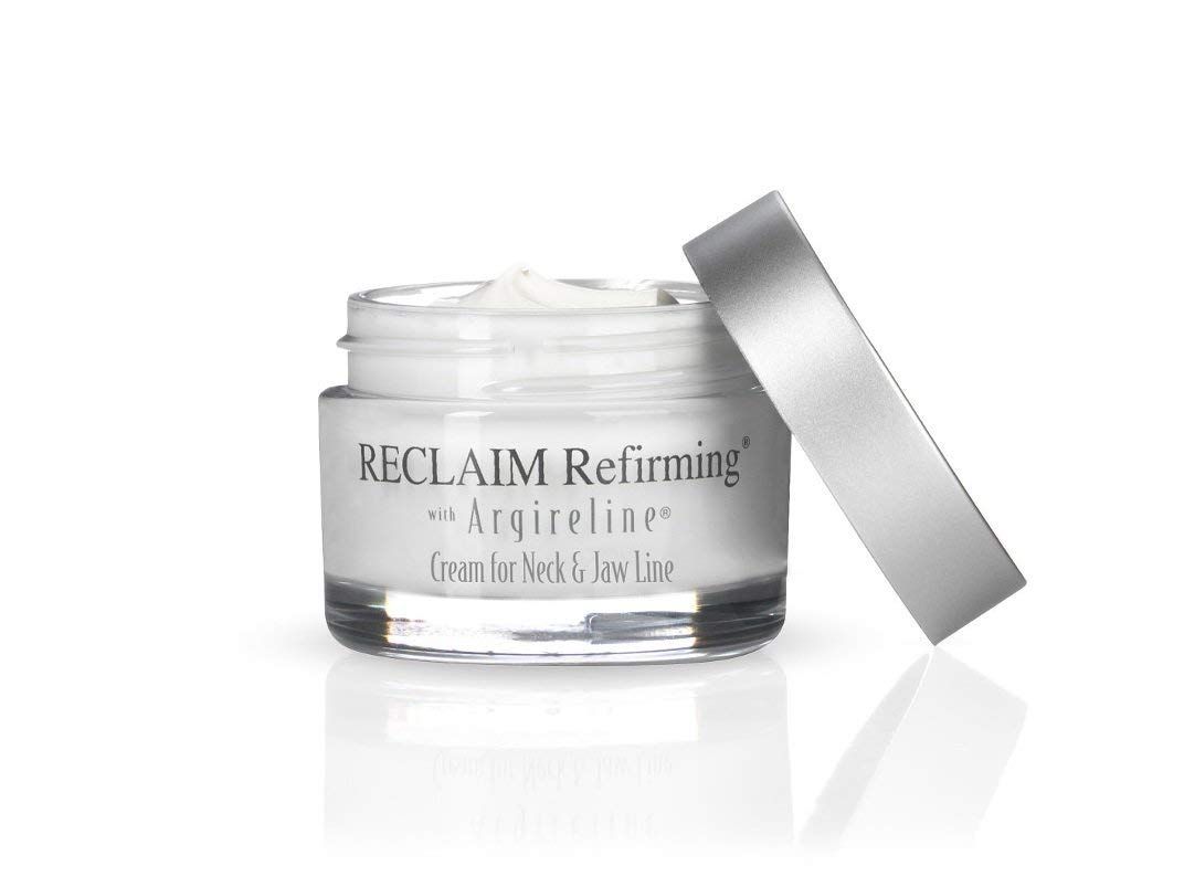 Principal Secret RECLAIM Neck &amp; Jaw Line Refirming Cream with Argireline Molecular Complex and Hyaluronic Acid, Targeted Firming to Jaw Line and Neck, 1 oz