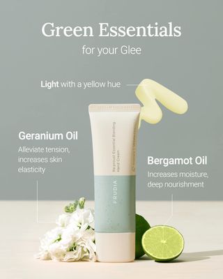 WELCOS FRUDIA Re:proust Essential Blending Hand Cream Greenery | Korean Skin Care Moisturizer &amp; Beauty Products for Women &amp; Men | Travel Size Body Skin Care Products Hand Cream for Dry Skin 1.76 fl oz