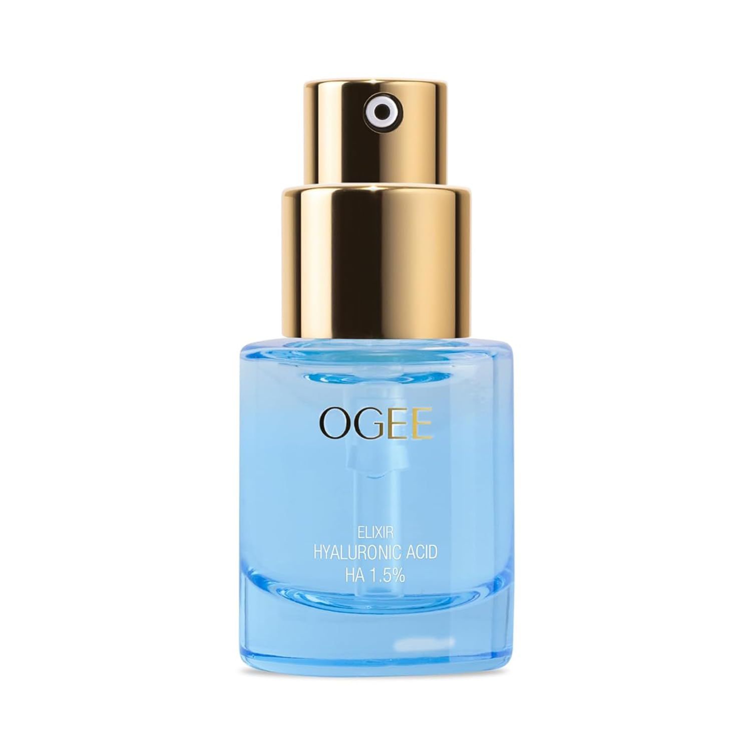 Ogee Hyaluronic Acid HA 1.5% Elixir - Hyaluronic Acid Serum for Face - Plumping &amp; Hydrating Serum for Fine Lines and Wrinkles - 70% Organic Ingredients &amp; Made in USA