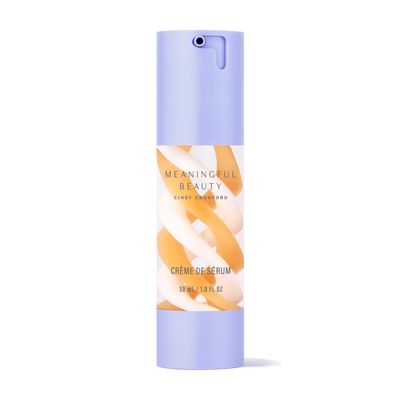 Meaningful Beauty Crme De Serum, Melon Extract Night Moisturizer, orange
