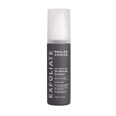 Paula&#39;s Choice-SKIN PERFECTING 2% BHA Gel Salicylic Acid Exfoliant, 3.3 Ounce Bottle