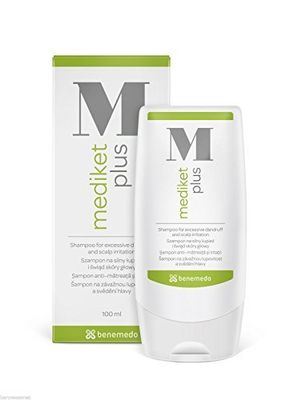Mediket Plus Shampoo 100ml Serious Dandruff Scalp Itching Benemeto Switzerland Good Care Hair by Good Care Hair