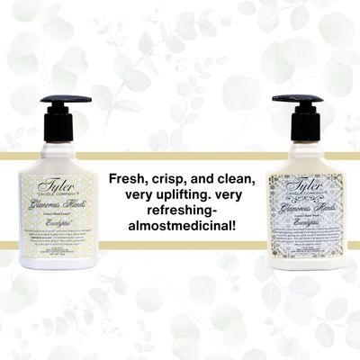 Worldwide Nutrition Bundle: Tyler Eucalyptus Glamorous Hand Wash and Hand Lotion Gift Set - 2 Pack, 8 Oz Scented Pump Bottles for Luxury Skin Care and Multi-Purpose Key Chain