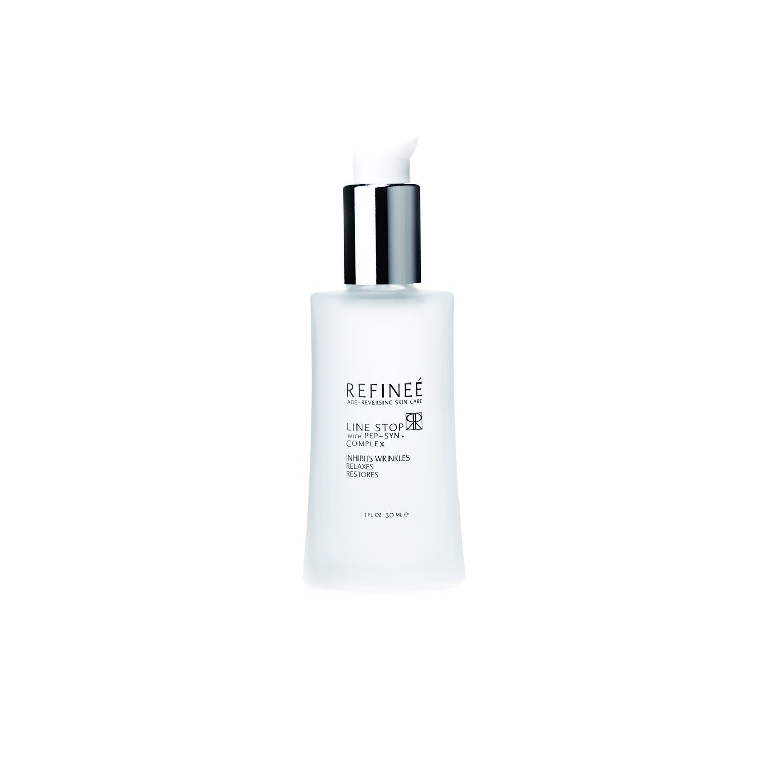 Refinee Skin Care Fine Line Stop, Wrinkle Anti-aging Treatment 1 Ounce Face Serum