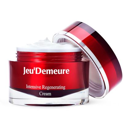 JEU&#39;DEMEURE Intensive Adenosine Ceramide &amp; Peptides Korean skin care Night Moisturizer Cream for Regenerating, Ultra-Deep Hydrating, Skin Repair, Rich Texture, Anti-Aging 1.7 oz