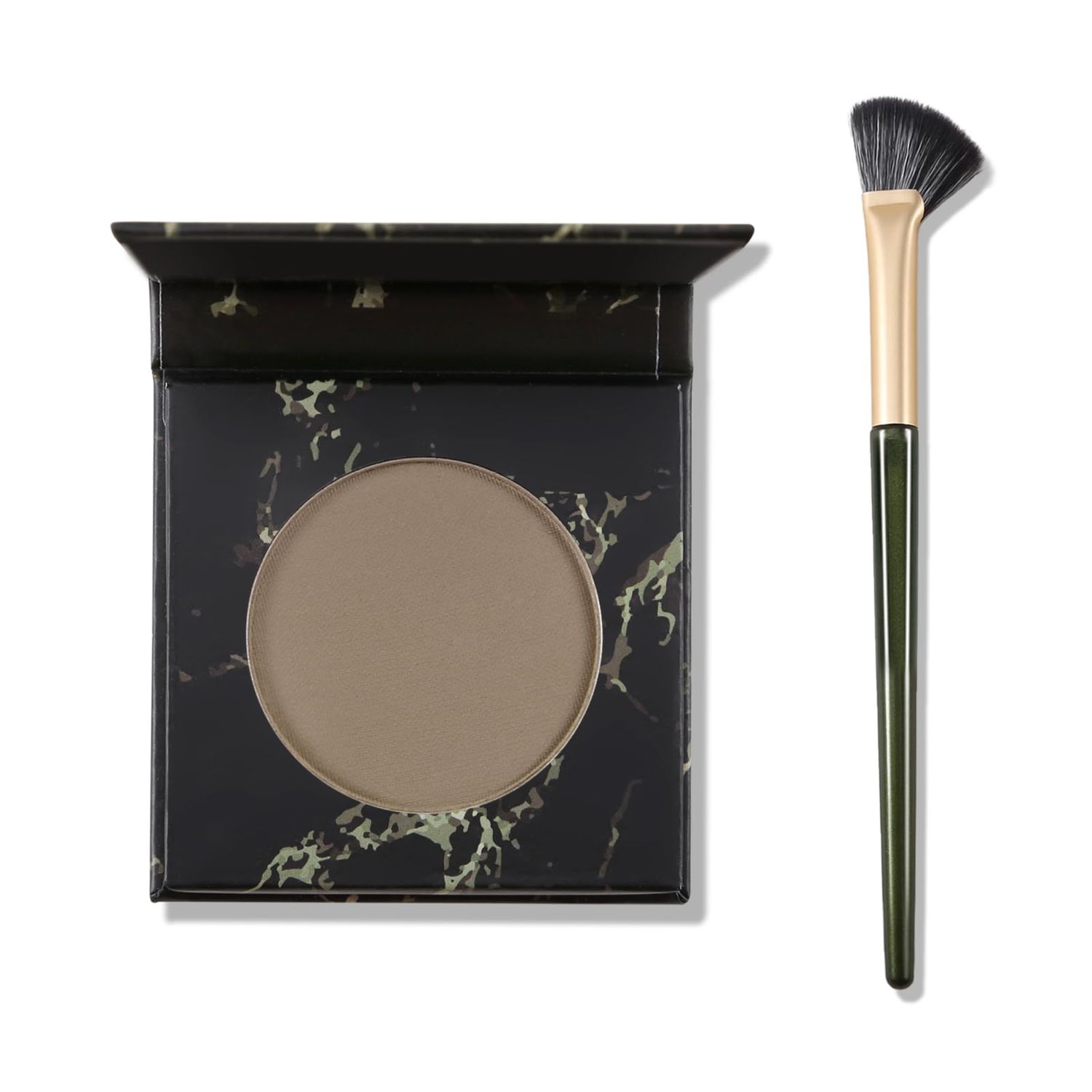 Jutqut Matte Contour Palette, Face Sculpting Grey Contour Powder Palette for Light Fair Skin, Cool Toned Face Bronzer Makeup Contouring Palette, Buildable Matte Bronzer, 01#Grey Brown