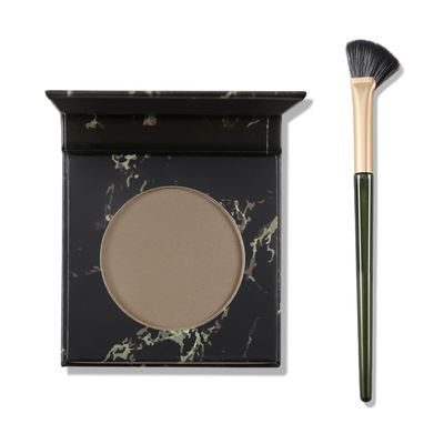 Jutqut Matte Contour Palette, Face Sculpting Grey Contour Powder Palette for Light Fair Skin, Cool Toned Face Bronzer Makeup Contouring Palette, Buildable Matte Bronzer, 01#Grey Brown