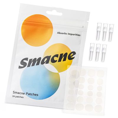 SMACNE Sticks and Acne Pimple Patch, Spot Treatment (12 Sticks &amp; 24 Patches)