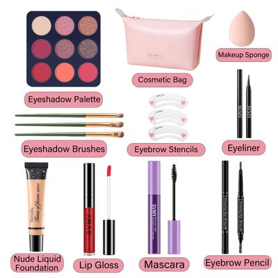 Makeup Set for Women, Makeup Full Kit for Beginners & Professionals, Travel Makeup Set for Teens & Adults, Makeup Gift Set for Girls, Eyeshadow Palette, Lip Gloss, Face Makeup, Eye Makeup