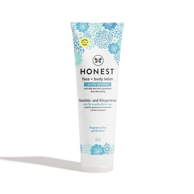 The Honest Company Purely Simple Face + Body Lotion, Fragrance Free