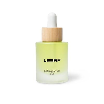 Leaf Shave | Calming Serum with Reusable Dropper - All-Natural Facial Oil to Calm Redness, Soothe Irritation, and Hydrate Skin, Post-Dermaplaning Moisturizer, 1 fl oz