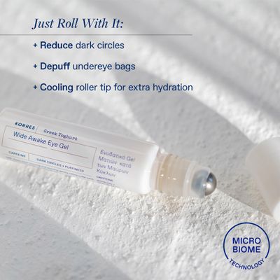 KORRES Greek Yoghurt Wide Awake Eye Gel, 0.51 fl. oz.