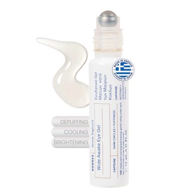 KORRES Greek Yoghurt Wide Awake Eye Gel, 0.51 fl. oz.