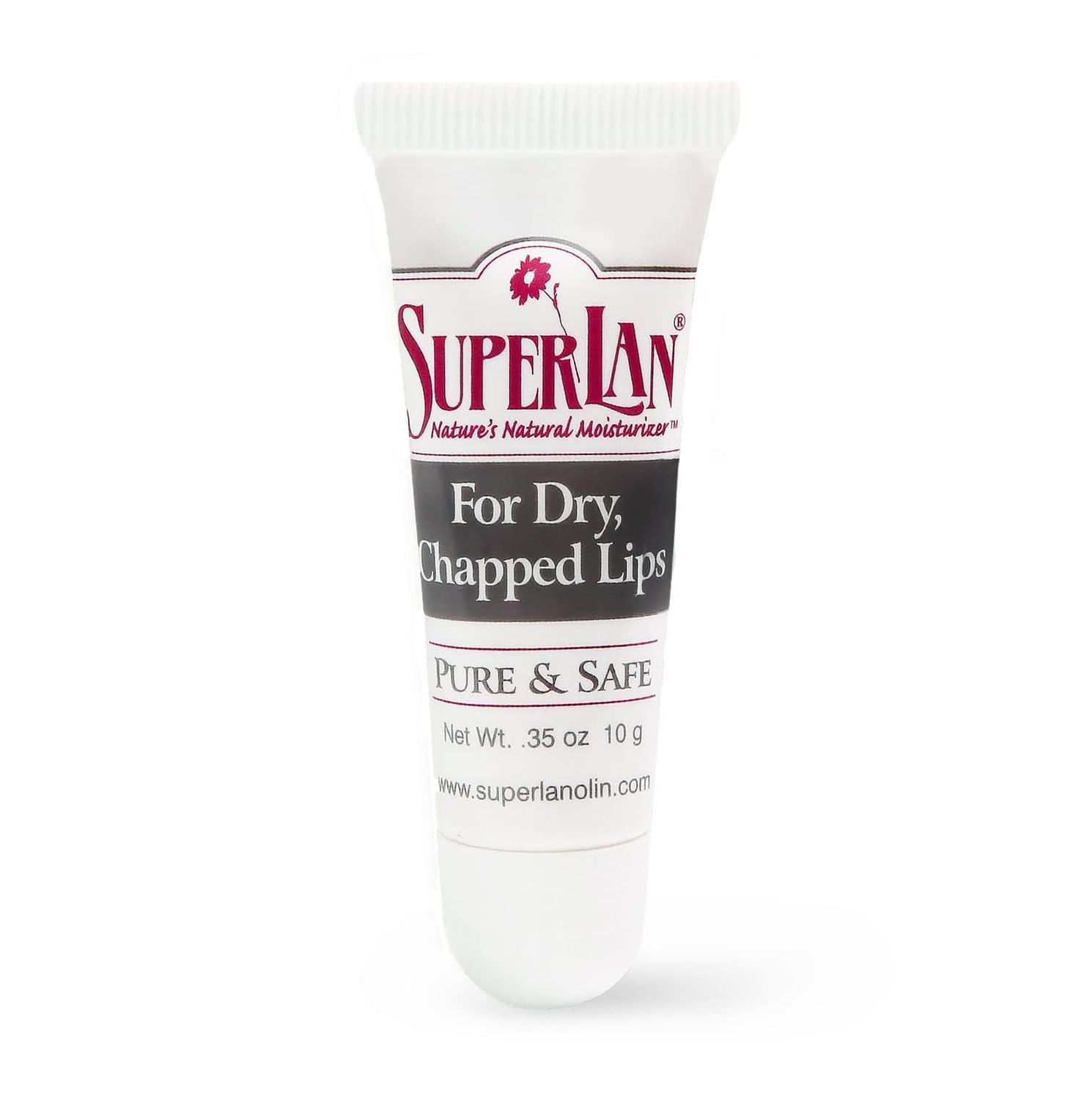 Organic lanolin lip balm - Medical grade - Natural nipple cream - Moisturizer for dry cracked lips - Hydrating lip care - Ultra pure jojoba oil - Kosher chapstick.