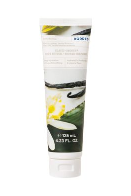 KORRES Elasti-Smooth Body Butter, Mediterranean Vanilla Blossom, 4.23 fl. oz.