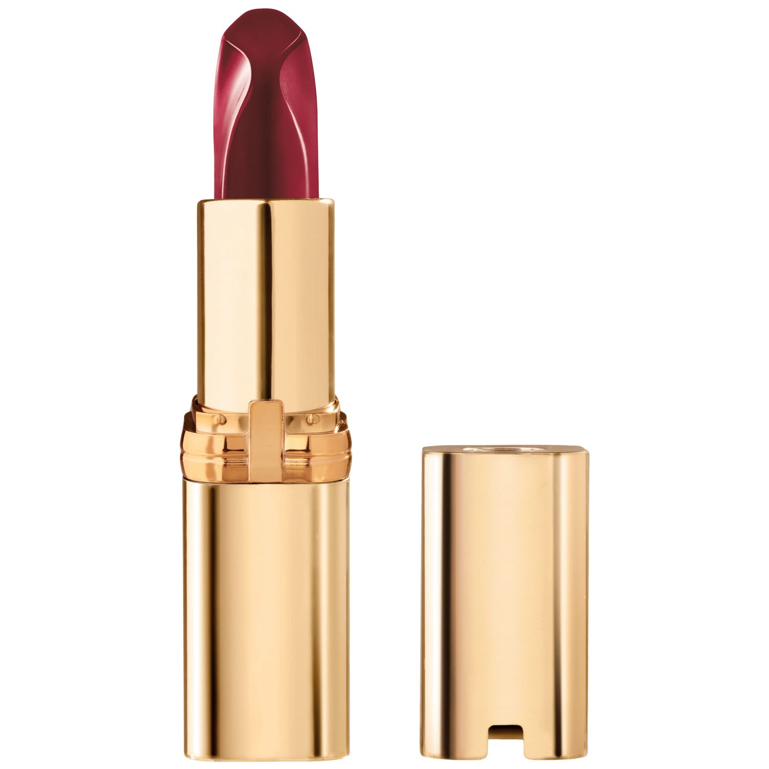 LOral Paris Colour Riche Red Lipstick, Long Lasting, Satin Finish Smudge Proof Lipstick with Hydrating Argan Oil &amp; Vitamin E, Reds of Worth, Hopeful Red, 0.13 Oz