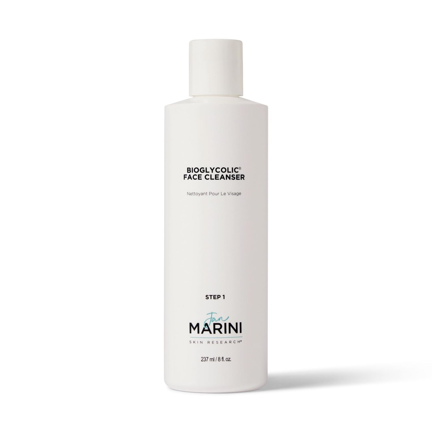 Jan Marini Skin Research Bioglycolic Face Cleanser - Facial Wash for Oily, Dry &amp; Combo Skin - Personal Face Skincare - Skin Cleanser for Beauty &amp; Personal Care - 8 fl oz