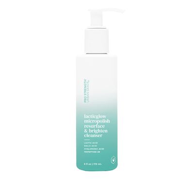 Urban Skin Rx LacticGlow Micropolish Resurface &amp; Brighten Cleanser | Daily Gentle Scrub and Foaming Cleanser Clarifies and Smooths Skin, Formulated with Lactic, Citric and Hyaluronic Acid | 6.0 Oz