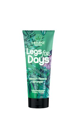 HEMPZ Tanning Lotion - Legs for Days Beach Ready Bronzer - Moisturizing Self-Tanning Lotion for Tanning Beds, Beach, Sun - 6 Fluid ounces