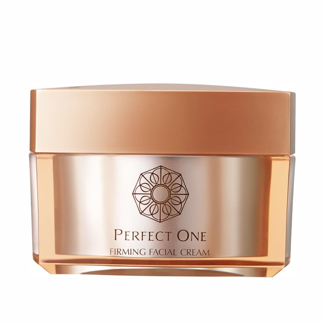 Perfect One Firming Facial Cream, Japanese Skin Care with Niacinamide, Collagen &amp; Hyaluronic Acid - All-in-One Cream, Serum, Moisturizer, Eye Cream, Primer &amp; Facial Mask, 1.76 oz. (50g)