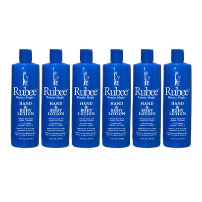 Rubee Beauty Magic Hand &amp; Body Lotion 16 Oz. (Case of 6)