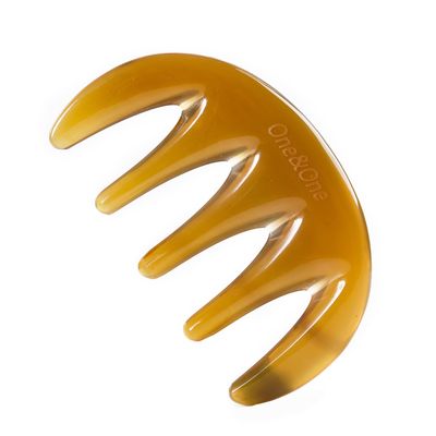 One&amp;One Bone Comb - Multifunctional Handheld Tool for Hair, Massage, and Scalp Care