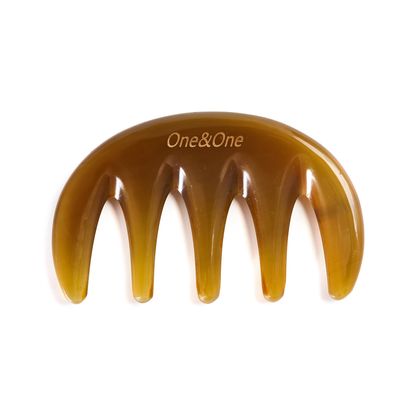One&amp;One Bone Comb - Multifunctional Handheld Tool for Hair, Massage, and Scalp Care
