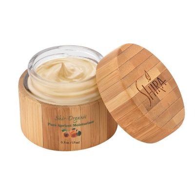 Shira Shir-Organic Pure Apricot Moisturizer Leaves Skin HydratedSoft and NourishedWith Organic Anti-Aging Formula For Normal to Dry Skin Types 15 ml
