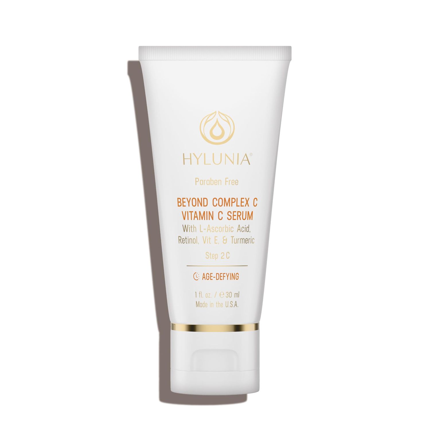 Hylunia Beyond Complex C Vitamin C Serum, 1.0 fl oz - Hydrating, Anti-Aging, Brightening &amp; Nourishing with Hyaluronic Acid - Vegan, Clean &amp; Cruelty-Free Skincare for Radiant Skin