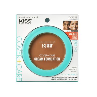 KISS Cover+Care Acne Control Cream Foundation (Cappuccino)