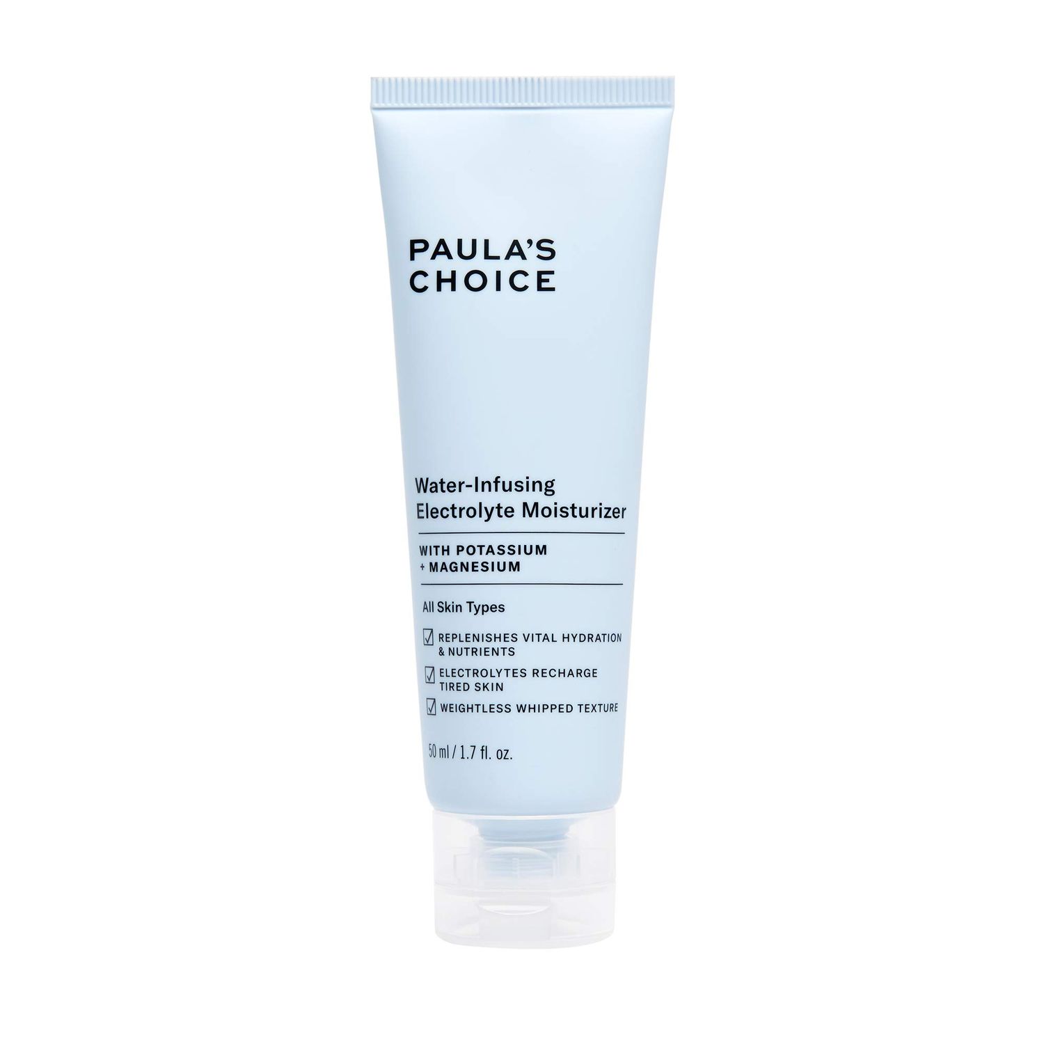 Paula&#39;s Choice Water-Infusing Electrolyte Face Moisturizer, Lightweight Deep Hydration for All Skin Types Including Dry and Acne-Prone Skin, 1.7 Ounces