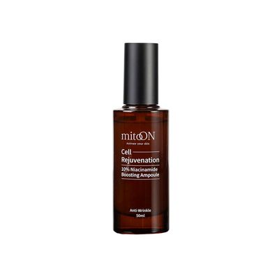 Mito-on Cell Rejuvenation 10% Niacinamide Serum, vitamin b3 serum with antioxidants, anti aging skin care for clear complexion, wrinkle reduction (50ml)