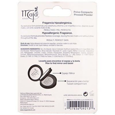 Maja Compact Cream Powder, Arabesco, 0.53 Ounce