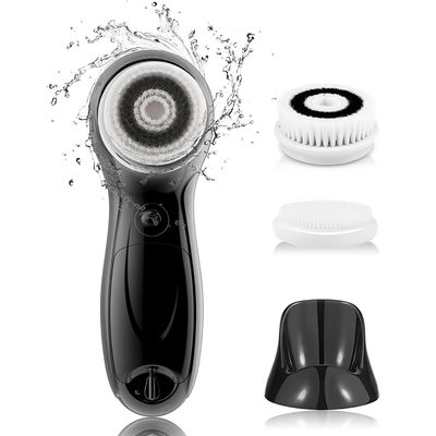 TOUCHBeauty Facial Cleansing Brush for Men Face Scrubber with Advanced PBT Bristles Spin Brush &amp; Stand, Facial Cleansing System Designed for Men | Dual Speed, Waterproof, Battery Powered TB-0759M