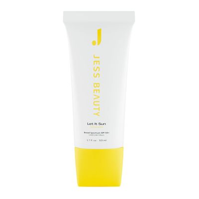 Jess Beauty Let it Sun 50+ Sunscreen, Green Tea &amp; Aloe Extract, 1.7 fl oz