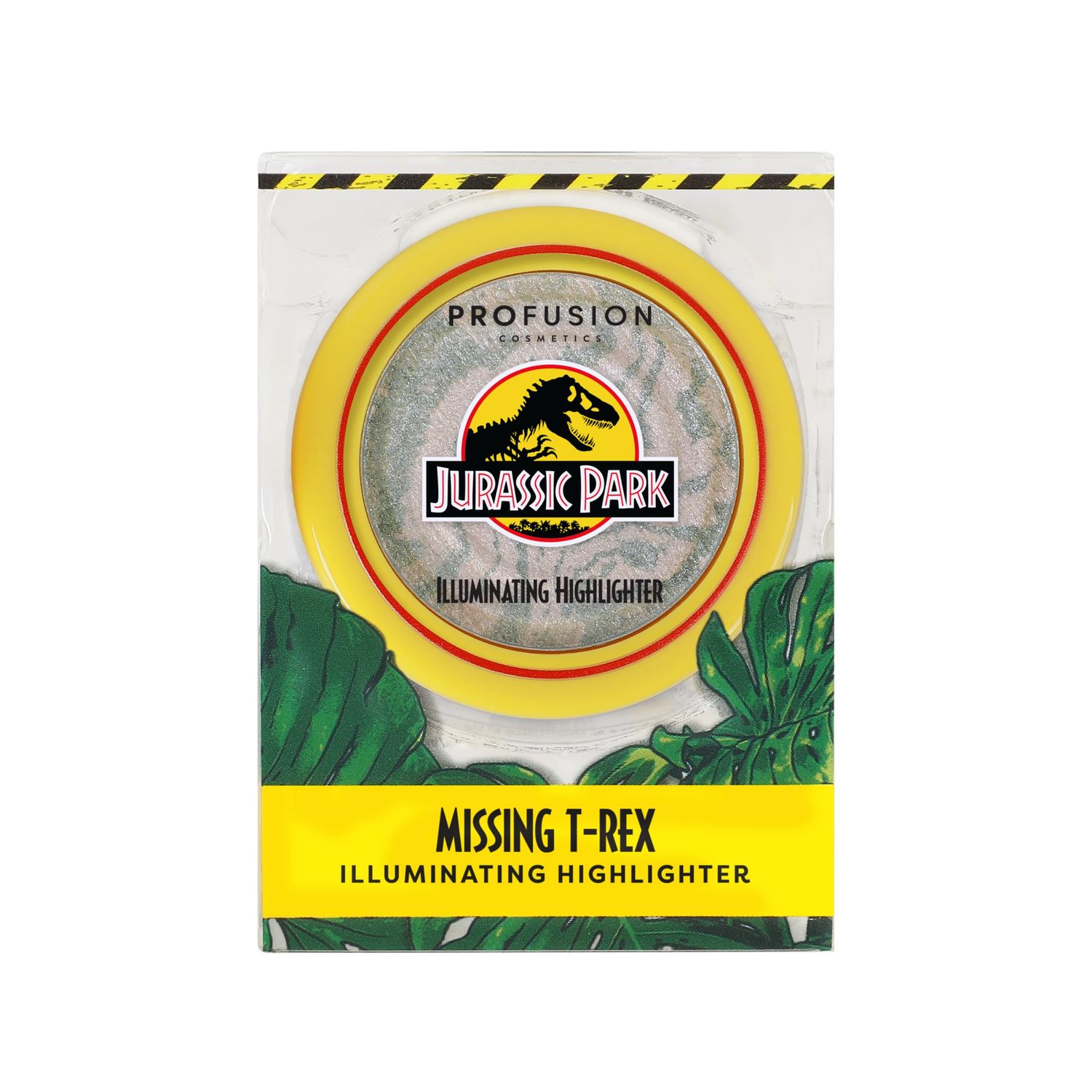Profusion Cosmetics Jurassic Park Illuminating Highlighter Face Make Up - Skin Perfecting Palette Roaring Glow for Adventure-Ready Looks | Vegan &amp; Cruelty-Free (MISSING T-REX)