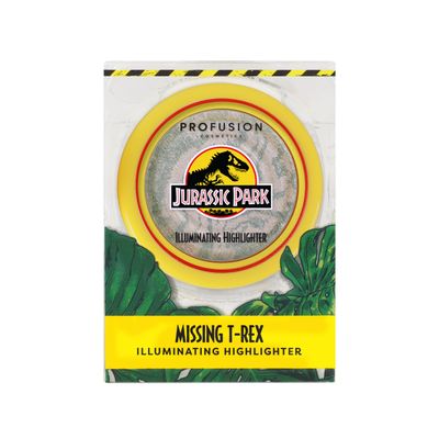 Profusion Cosmetics Jurassic Park Illuminating Highlighter Face Make Up - Skin Perfecting Palette Roaring Glow for Adventure-Ready Looks | Vegan &amp; Cruelty-Free (MISSING T-REX)