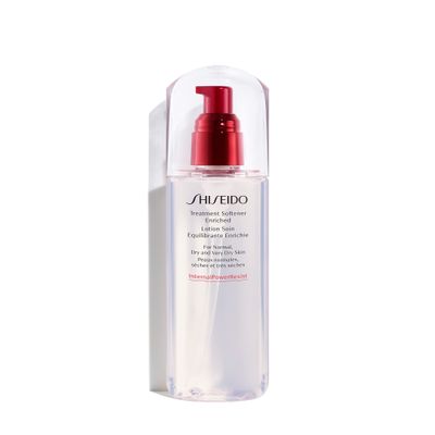 Shiseido Treatment Softener Enriched - 150 mL - Smoothing, Hydrating Softener for Plump, Moisturized Skin - For Normal, Dry &amp; Very Dry Skin