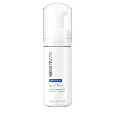 NEOSTRATA Foaming Glycolic Face Wash High Strength AHA Cleanser Soap-free, 4.2 fl. oz.